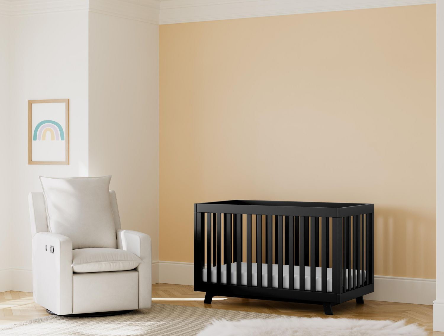 Beckett 3 in 1 crib white best sale