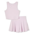 thumbnail image 1 of Ensemble 2 pièces avec jupe-short Athletic Works pour filles, 1 of 3