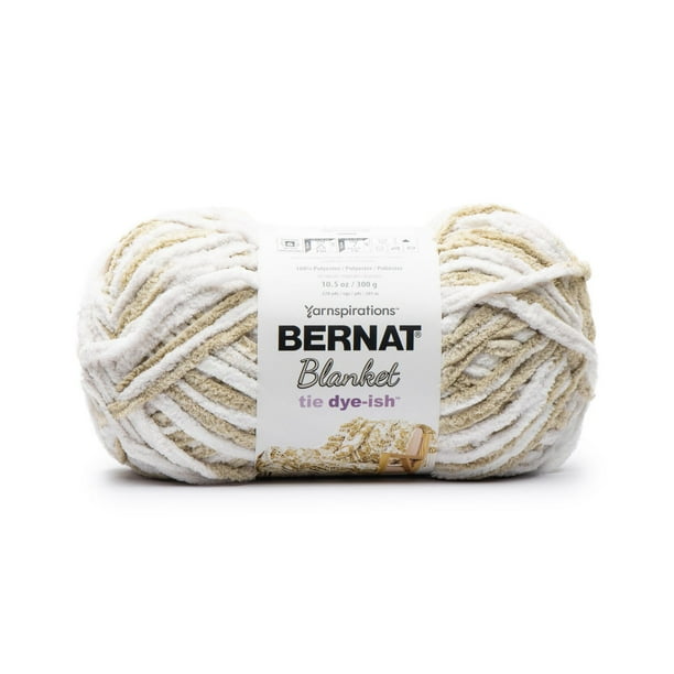 Bernat® Blanket Tie Dye-ish™ Yarn, Polyester #6 Super Bulky, 10.5oz ...