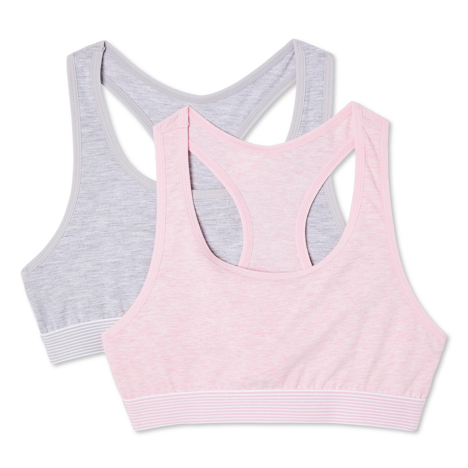 George Girls' Racerback Bras 2-Pack