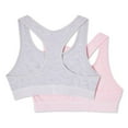 thumbnail image 2 of George Girls' Racerback Bras 2-Pack, 2 of 2