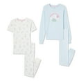 thumbnail image 1 of George Girls' Pajama 4-Piece Set, 1 of 2