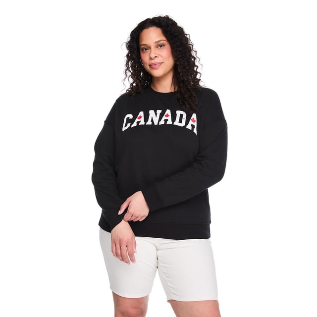 George Women's Plus Canada Day Sweatshirt