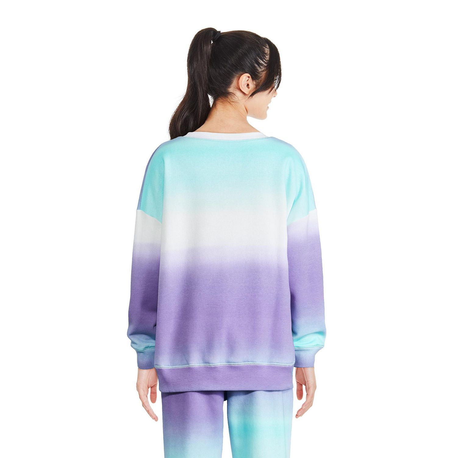 Justice Girls' Fleece Crew Neckline Popover