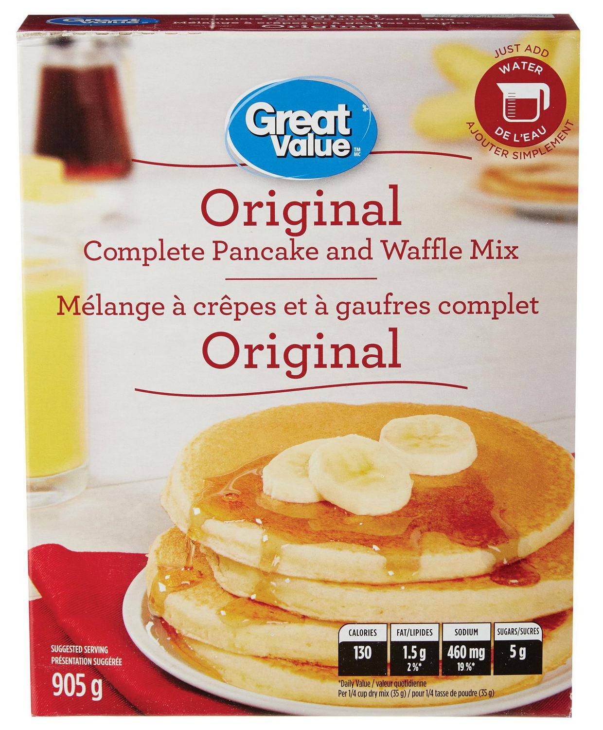 Great Value Original Complete Pancake & Waffle Mix | Walmart Canada