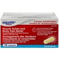 thumbnail image 1 of Equate Muscle Aches and Body Pain Relief, Acetaminophen Extended Release, 72 Caplets, 1 of 1