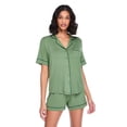 thumbnail image 1 of George Women's Two Piece Notch Collar Shirt Set, 1 of 6