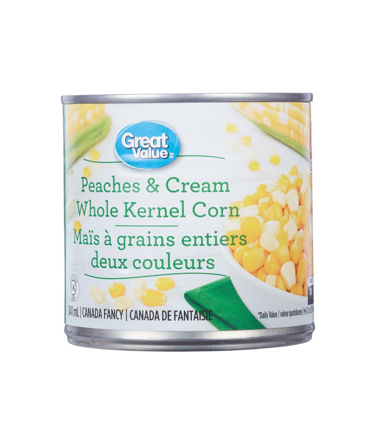Great Value Peaches & Cream Corn Walmart Canada