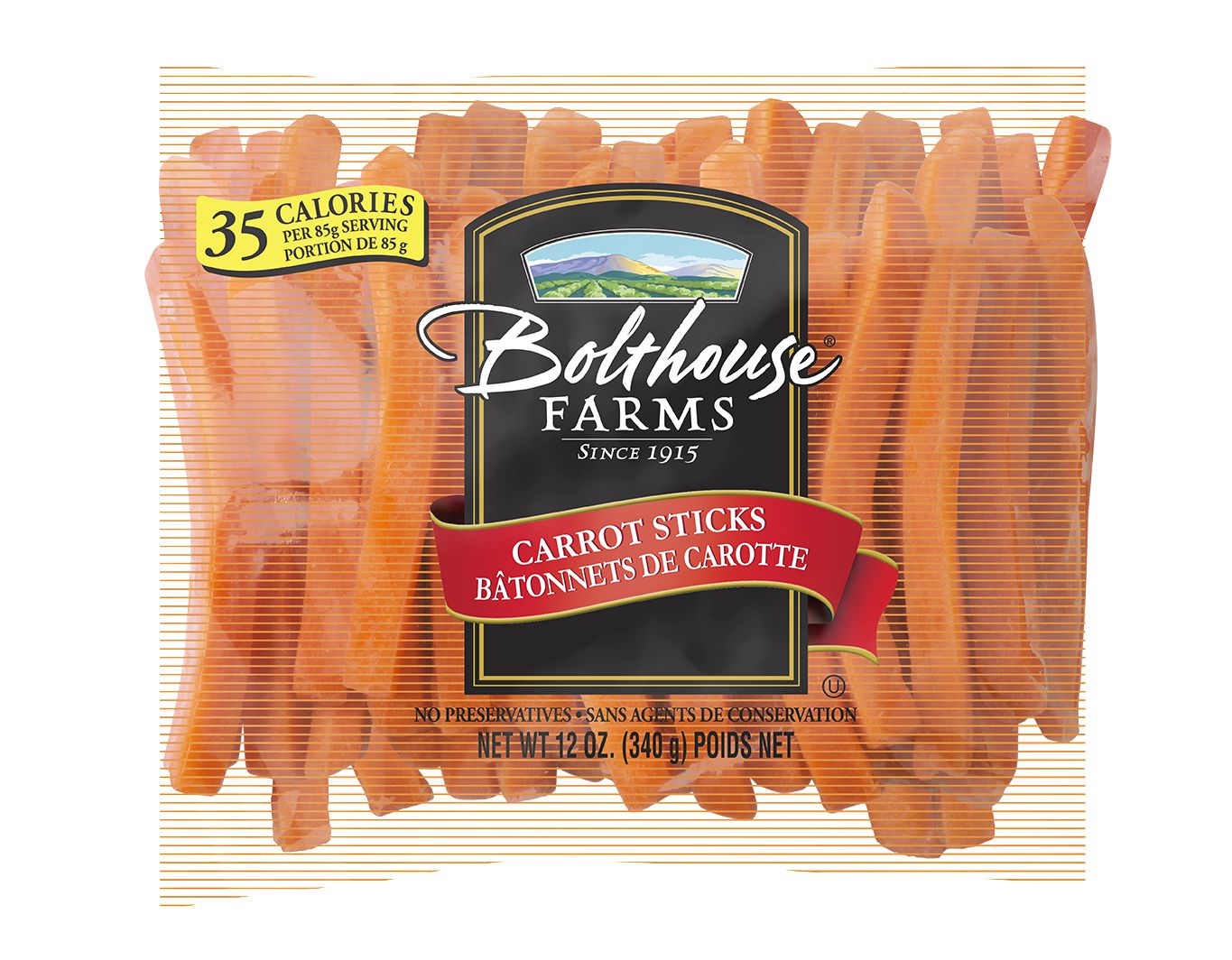 Bolthouse Farms Carrot Sticks, 340 g