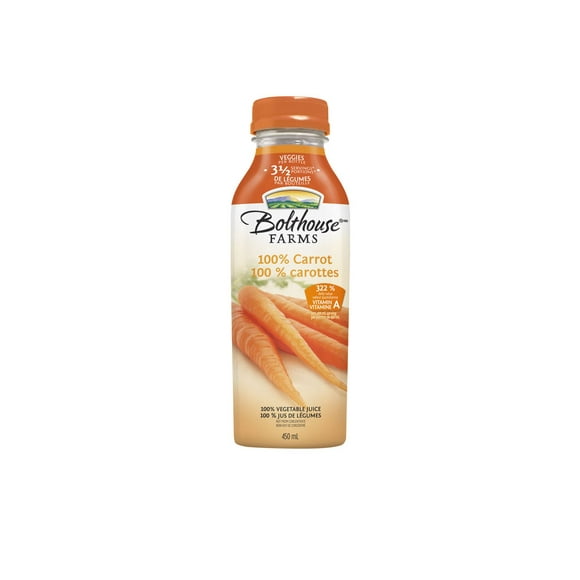 Jus de carottes à 100 % Bolthouse Farms 450 ml