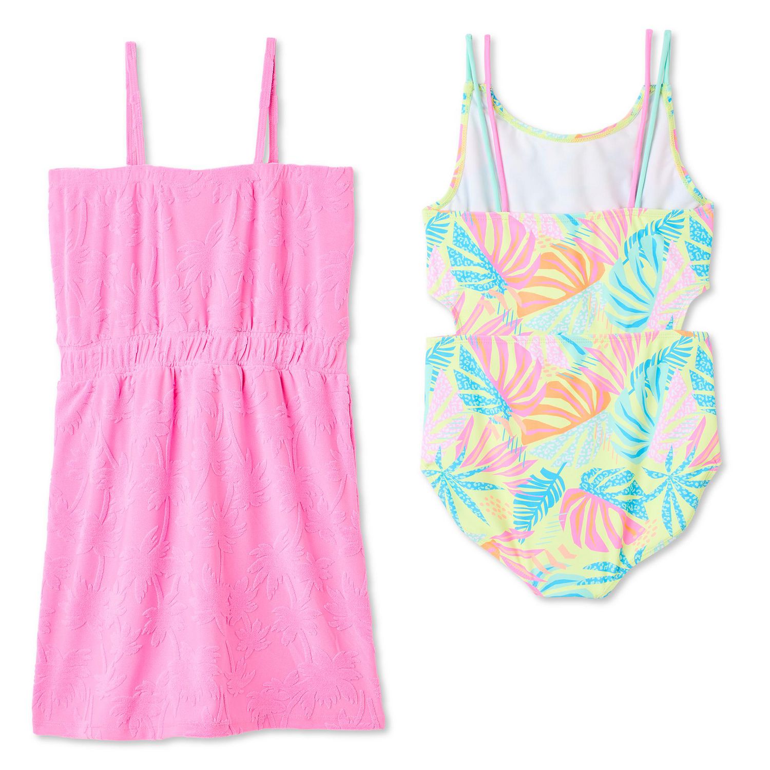 Ensemble 2 pièces avec maillot de bain et cache-maillot Btween pour filles