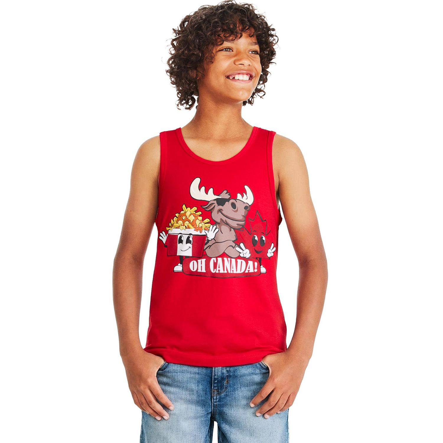 Débardeur fête du Canada George pour garçons