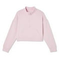 thumbnail image 1 of Athletic Works Girls' Half-Zip Scuba Top, 1 of 2