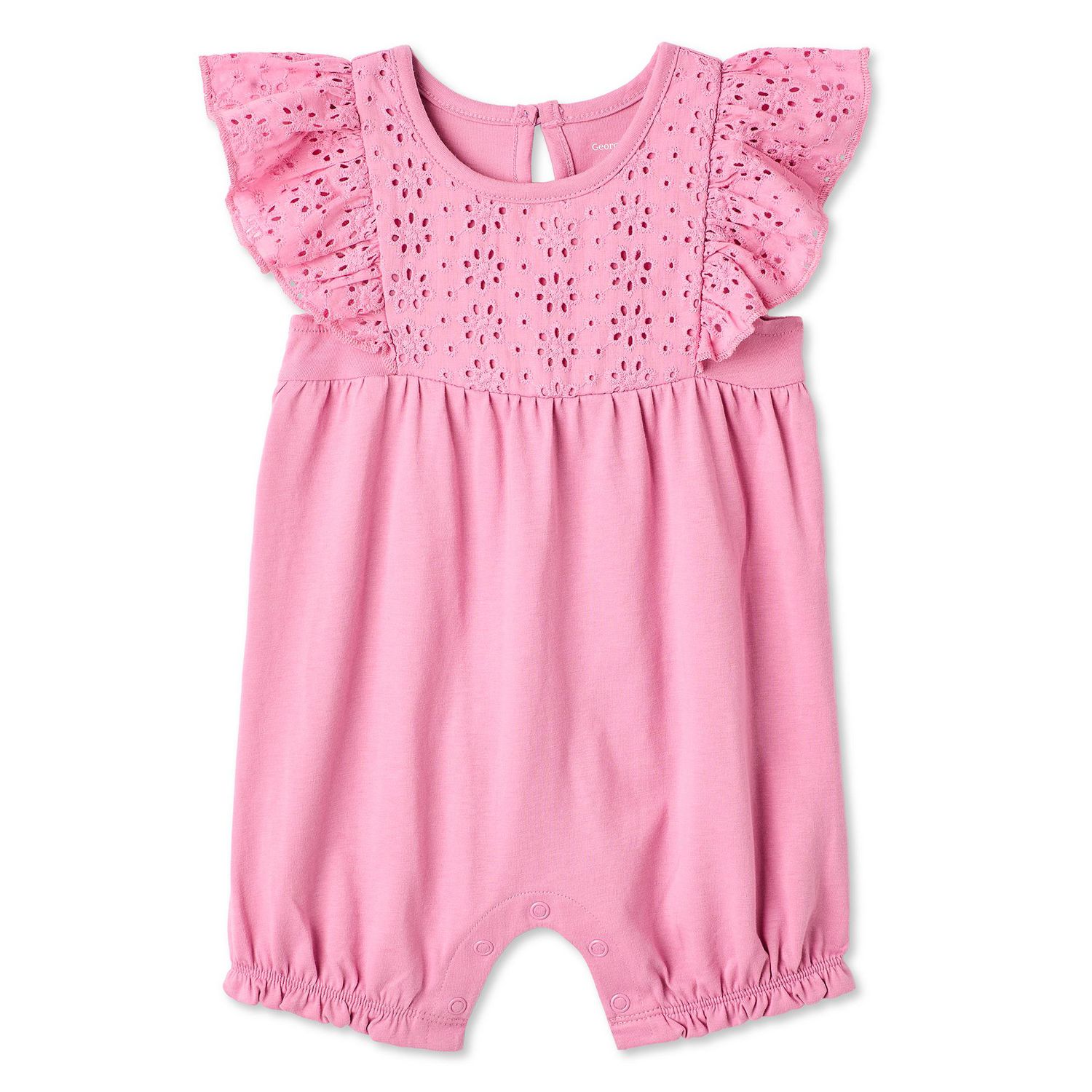 George Baby Girls' Eyelet Romper