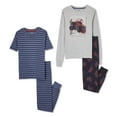 thumbnail image 1 of George Boys' Pajama 4-Piece Set, 1 of 2