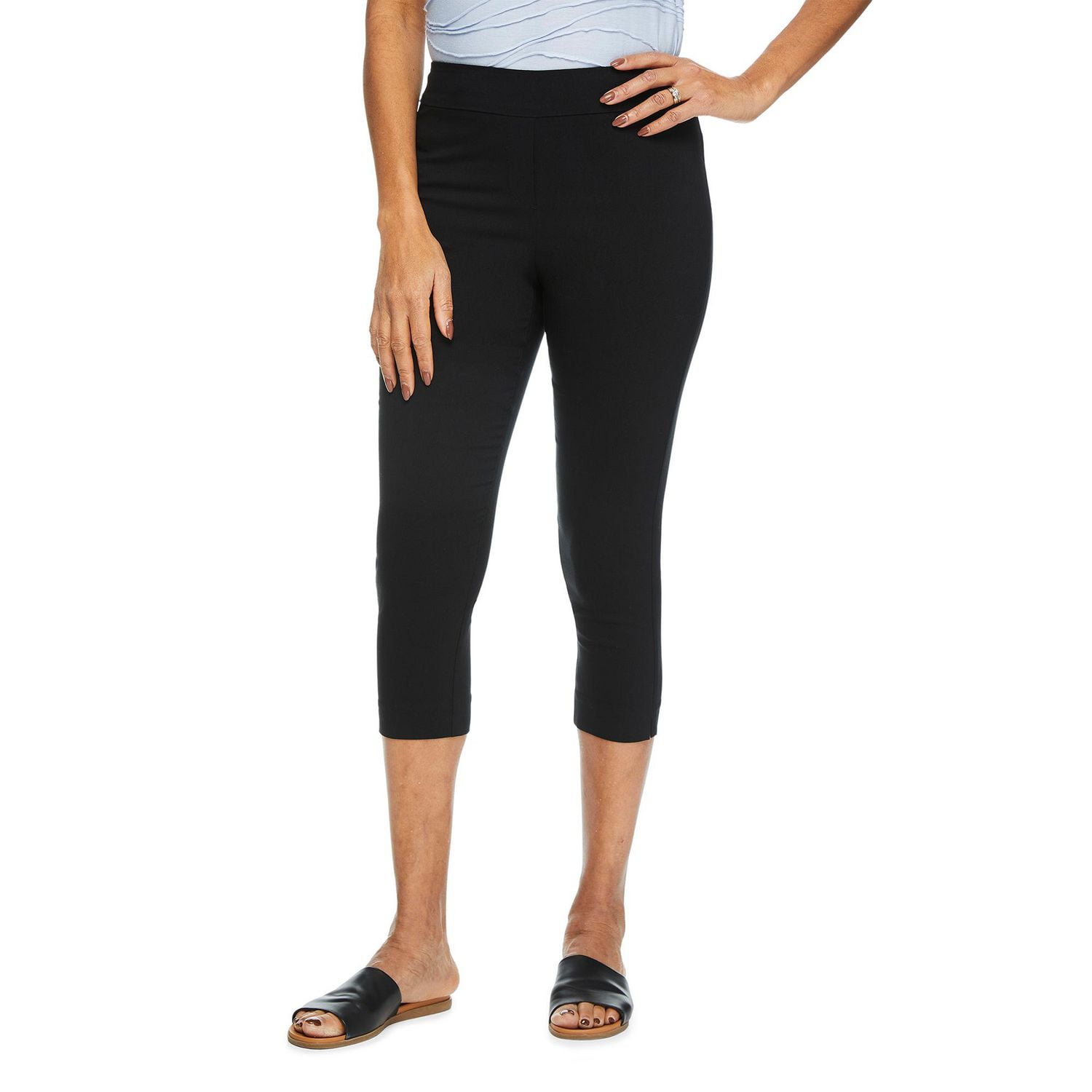 Pantalon capri enfilable Iyla pour femmes
