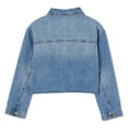 thumbnail image 2 of George Girls' Cropped Denim Jacket, 2 of 2