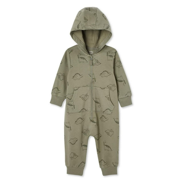 Barboteuse avec capuchon George pour bébés garçons