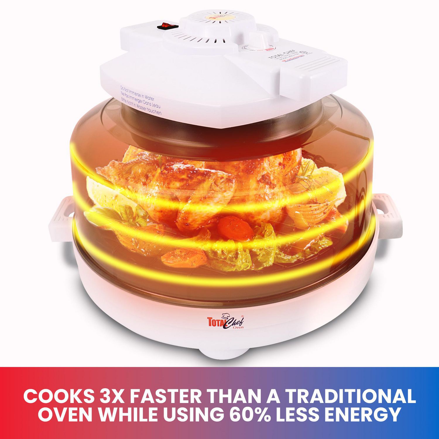 Total Chef Z100B 1300 Watts Infrared Oven by Koolatron - Walmart.ca