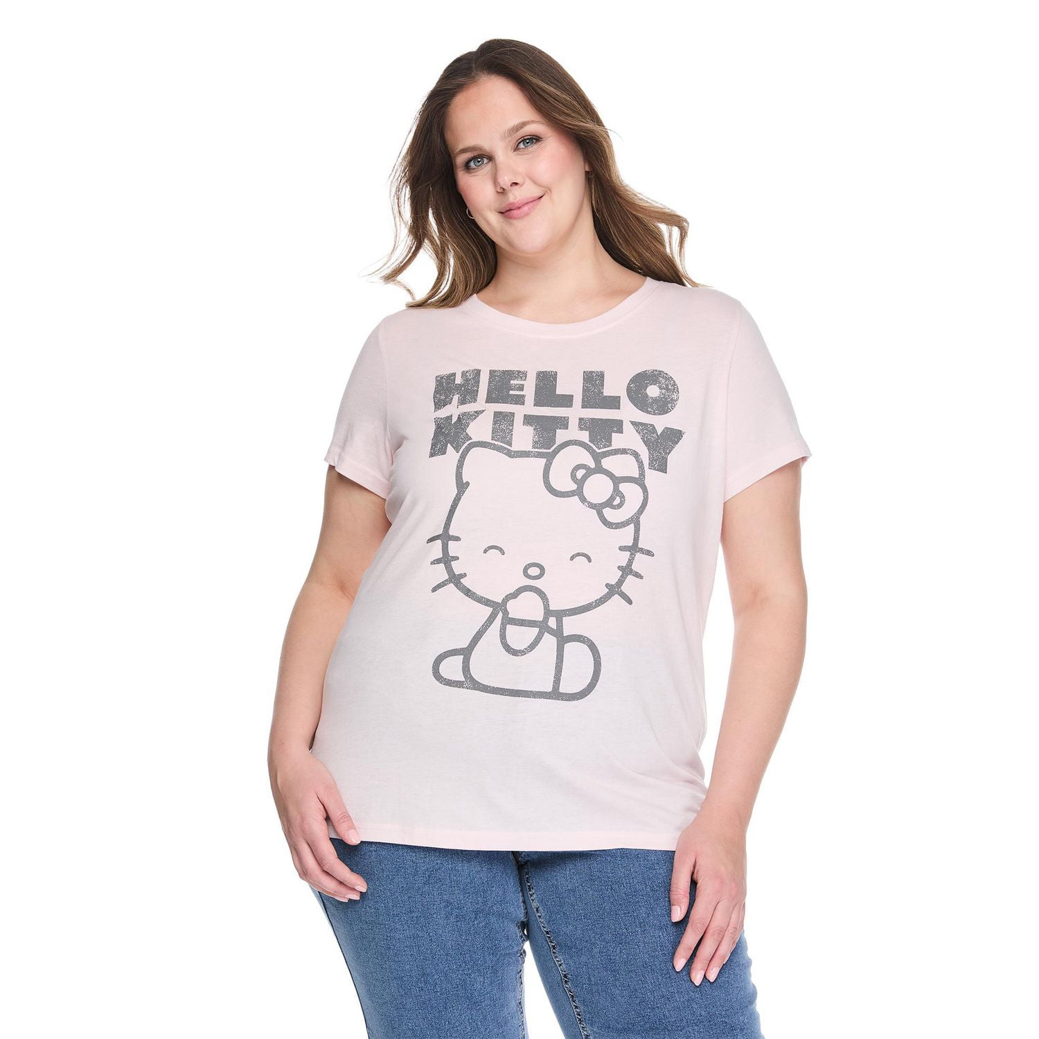 Hello Kitty Women's Plus Graphic T-Shirt