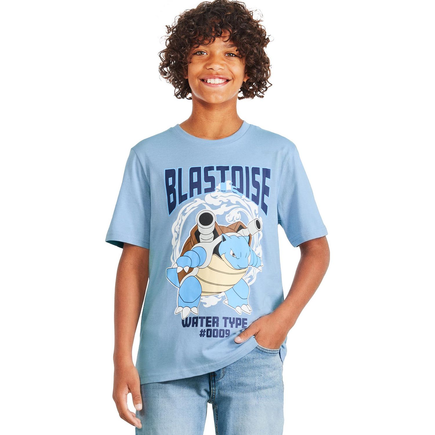 T-shirt à imprimé graphique Pokémon pour garçons