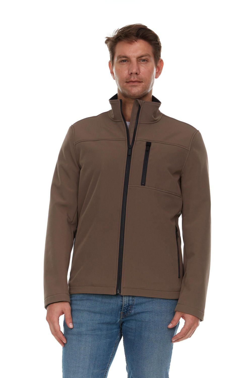 Veste à coquille souple avec doublure berbère Swiss Tech pour homme