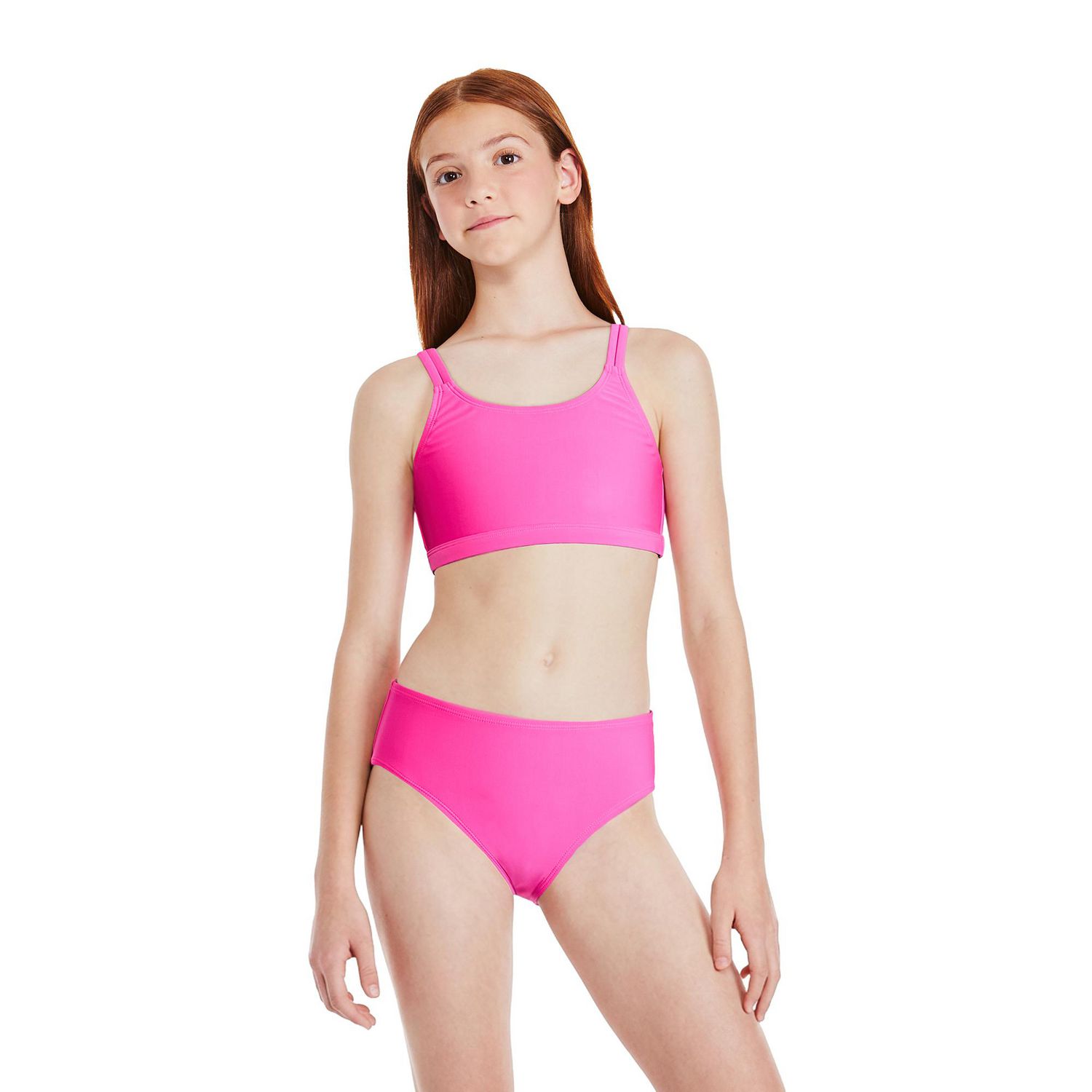 Ensemble 3 pièces avec bikini et haut anti-UV George pour filles