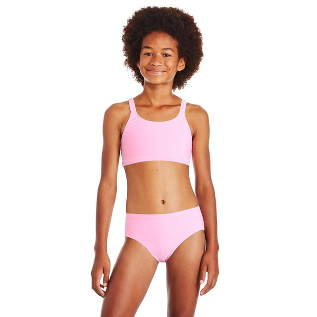 George Girls' Three Piece Rashguard and Bikini Set