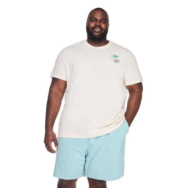 T-shirt à imprimé graphique George Plus pour hommes