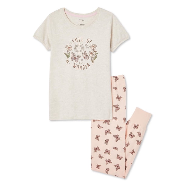George Girls' Pajama 2-Piece Set, Sizes XS-XL - Walmart.ca