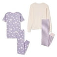 thumbnail image 2 of George Girls' Pajama 4-Piece Set, 2 of 2