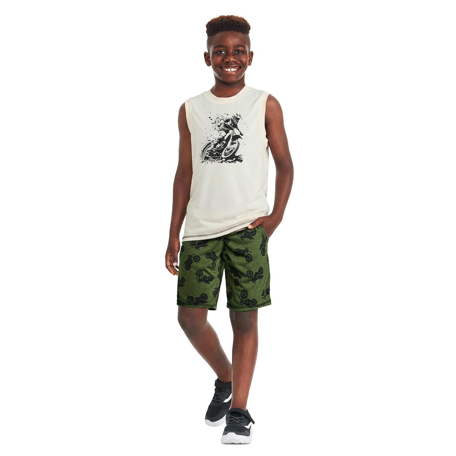 Pyjama 2 pièces avec débardeur de musculation George pour garçons