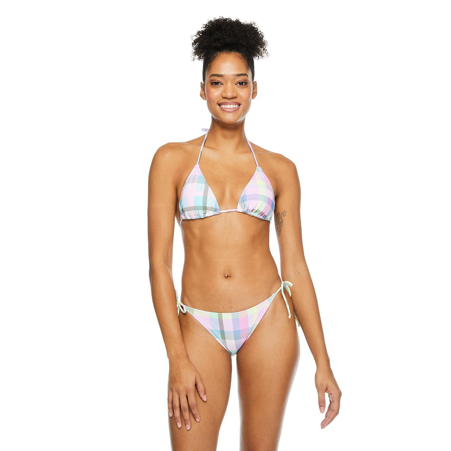 Haut de bikini avec nouettes No Boundaries pour femmes