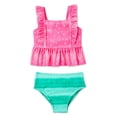 thumbnail image 1 of Ensemble 2 pièces avec tankini à volants George pour bébés filles, 1 of 2