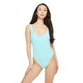 thumbnail image 1 of No Boundaries Women's Scoop Neckline Swimsuit, 1 of 6