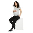 thumbnail image 1 of Paisley Sky Maternity Short Sleeve Crew Neck Tee, 1 of 4