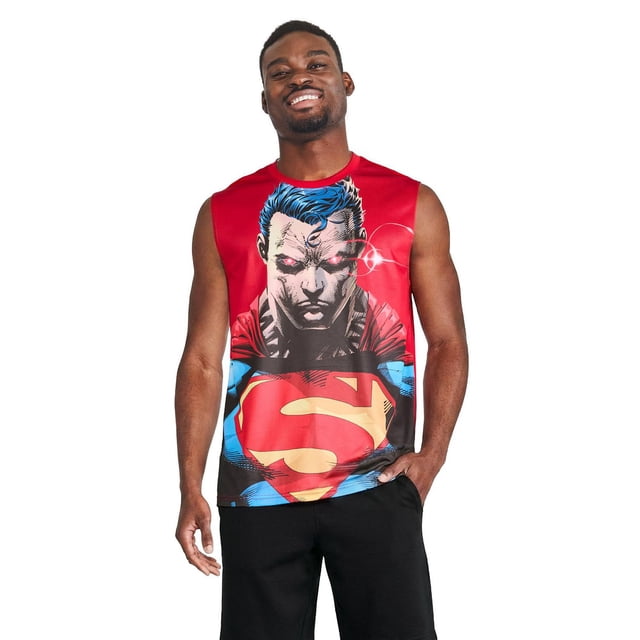 DC Men's Superman Muscle Tank