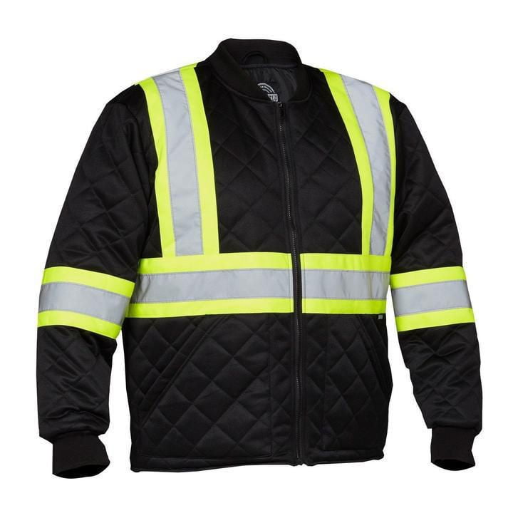Forcefield Men's HiVisible Safety Freezer Jacket Walmart Canada