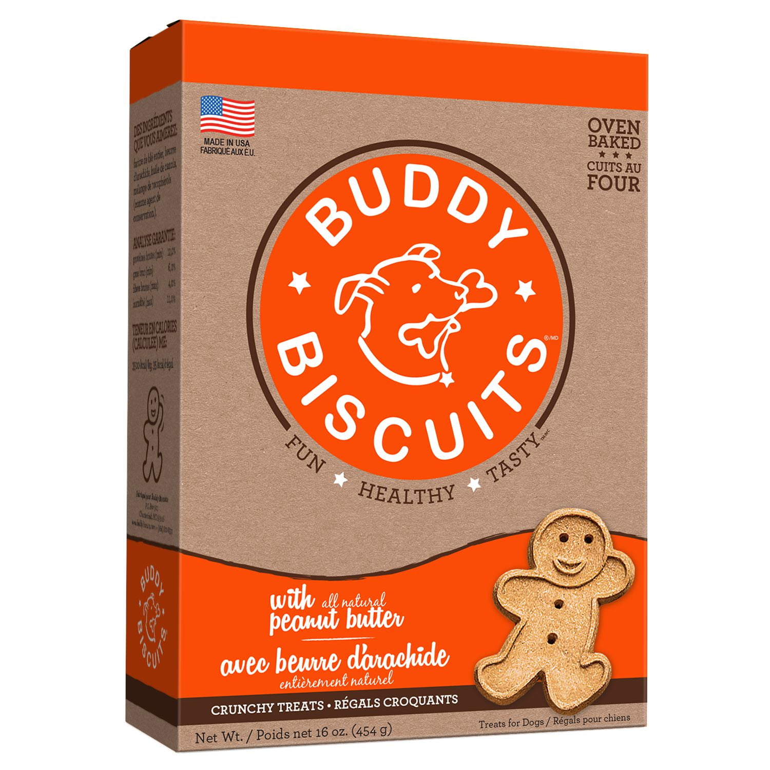 Buddy Biscuits Crunchy Treats with Peanut Butter Walmart Canada