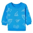 thumbnail image 1 of George Baby Boys' Crew Neckline Sweatshirt, 1 of 2