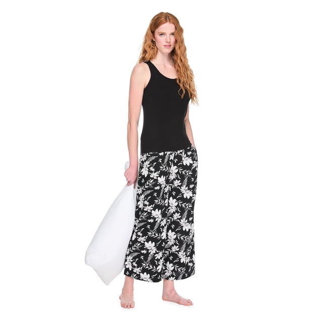 Pyjama 2 pièces avec capri George pour femmes