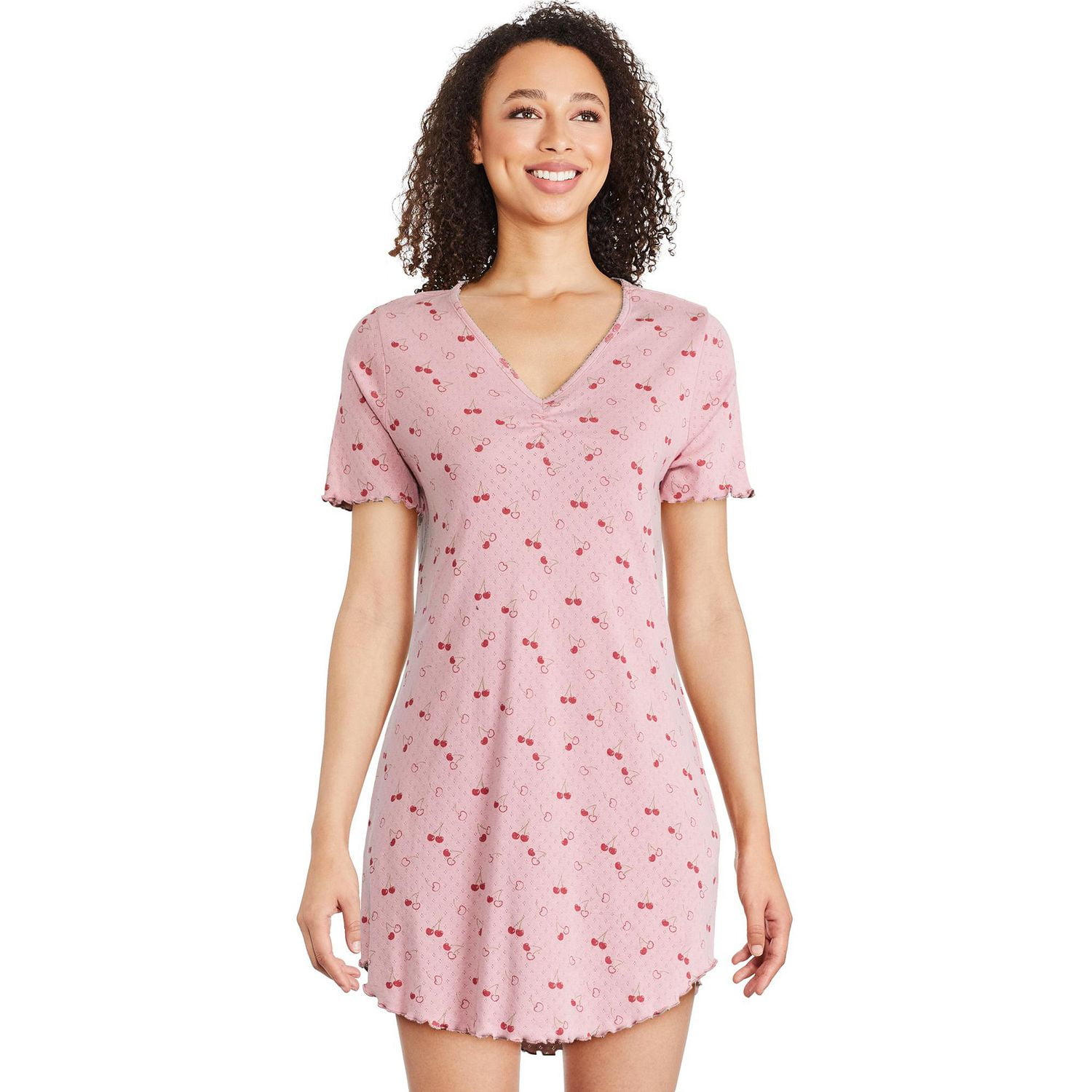 Chemise de nuit en pointelle George pour femmes