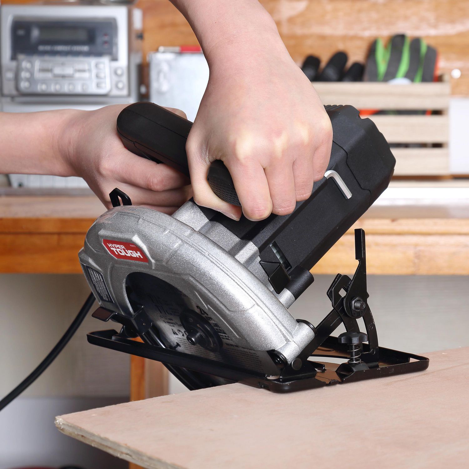 Hyper tough cordless on sale skill saw