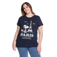 thumbnail image 1 of Peanuts Women's Plus Snoopy Joe Cool T-Shirt, 1 of 3