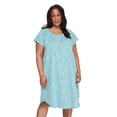 thumbnail image 1 of Iyla Women's Plus Printed Nightgown, 1 of 6