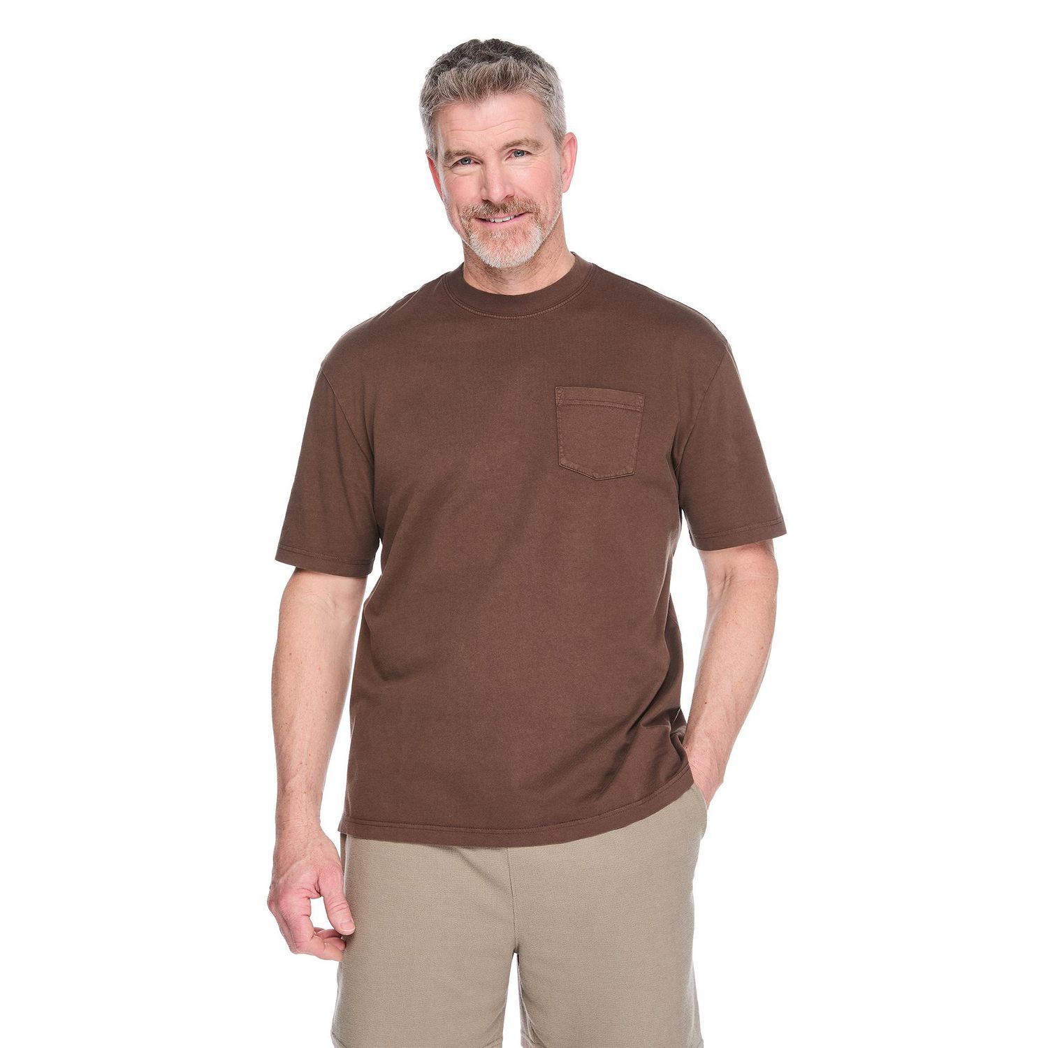 T-shirt à pochette George pour hommes