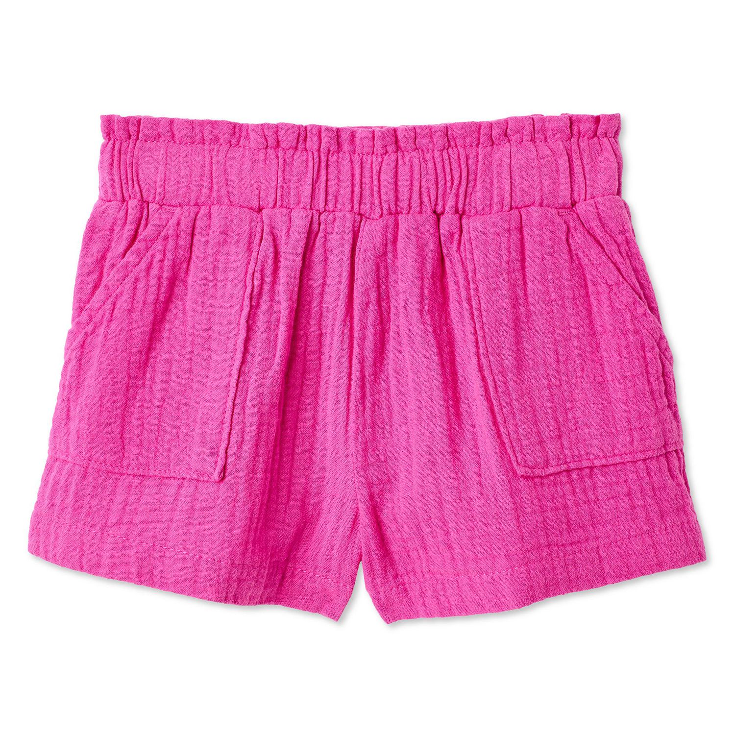 Short en gaze froissée George pour bébés filles