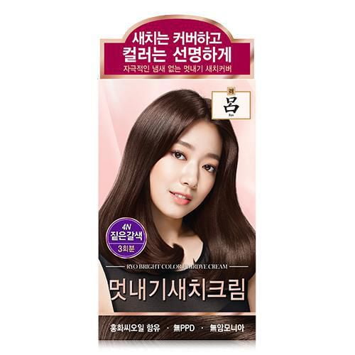 Ryo Uachae Bright Color Hair Dye Cream (4N- Dark Brown) | Walmart Canada