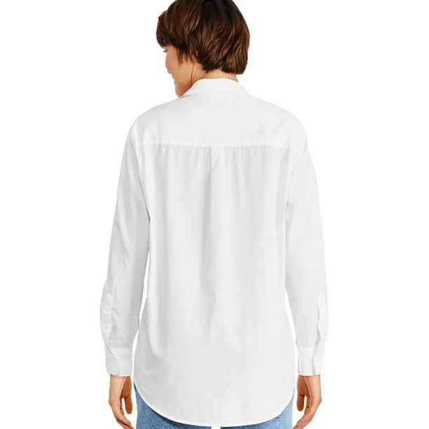 George Women's Oversized Poplin Shirt 