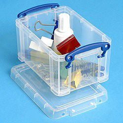 Really Useful Box® Boite de 0.7 Litre transparent